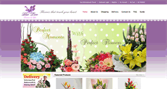 Desktop Screenshot of bluelaceflorist.com